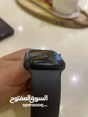  3 ساعة ابل S7 قياس 45mm لون اسود