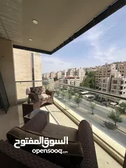  7 شقة مفروشة للايجار في عمان منطقة عبدون منطقة هادئة ومميزة جدا