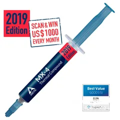  1 ARCTIC MX-4 4G 2019 EDITION Thermal Compound (2G) معجون تبريد حراري اركتيك نسخة 2019