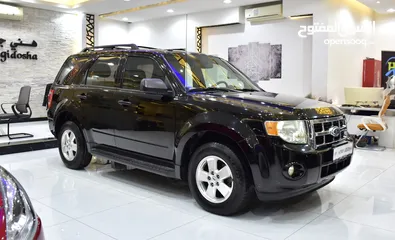  2 Ford Escape XLT ( 2012 Model ) in Black Color GCC Specs