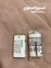  2 Rechargeable batteries