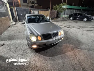  9 مرسيدس E 200 موديل 2004 للبيع