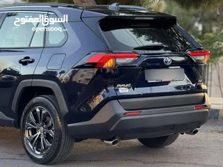  5 تويوتا راف فور 2022 نخب اوووول كلين تايتل عداد قليل فل كامل xle لون كحلي غرفه بيج جمرك حره جديد