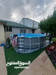  4 اكبر عرض وتحطيم للاسعار على مسبح انتكس INTEX SWIMMING Pool  بققطر 610سم وعمق رهيب 132سم
