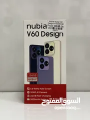  1 NUBIA V60 DESIGN  16GB RAM  256GB ROM  IN OFFER .