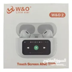  2 ايربود ذكي موديل W&02