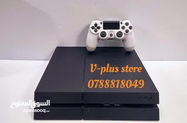  13 Ps4 fat بلاي ستيشن فور فات  بلايستيشن 4 فات مكفول لمدة سنة
