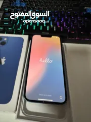  1 Iphone 13    128GB لون ازرق