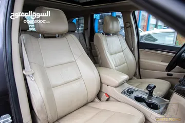  22 Jeep Grand Cherokee Limited 2014  Over land body kit   السيارة بحالة ممتازة جدا