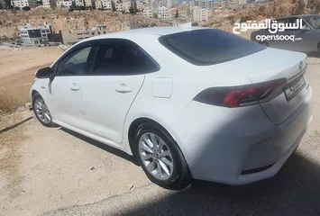  7 تويوتا كورولا 2021 هايبرد  للبيع مواصفات أوروبية سبعة جيد