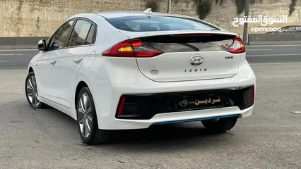  6 هيونداي ايونيك 2018  هايبرد مواصفات خاصه جمرك حديث تب نظافه