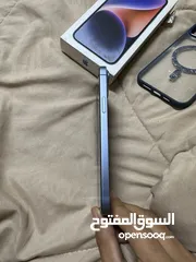 7 ايفون 14 بلس لون ازرق وكاله للبيع