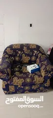  1 3+2+1+1 sofa set 20 rial, round table, comp table and mattress 5 rial each