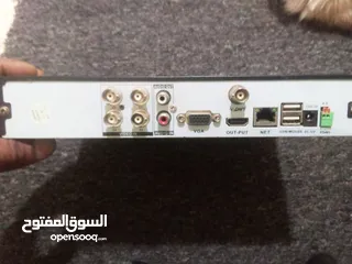  15 متاح 3 كاميرات مراقبة مستعملات تب نضافة شغلات 100/100 معهن سلاكهن أو محولات أو ديفي آر اقرء الوصف