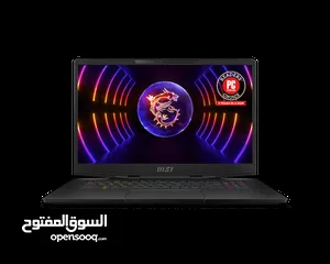  5 "لابتوب MSI Stealth 17 Studio A13V بحالة شبه جديدة – RTX 4090  i9  كفالة سارية"