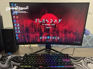  1 Gaming monitor /شاشة قيمنق 144hz msi