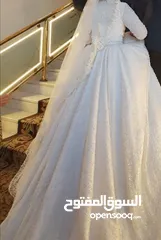  4 فستان عروس تفصيل من تركيا بنصف سعر التكلفة