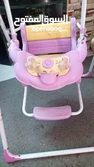  4 مستلزمات اطفال بحاله جيده جدا