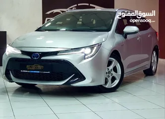  8 Toyota Corolla 2019 Hybrid Station   وارد اوروبي