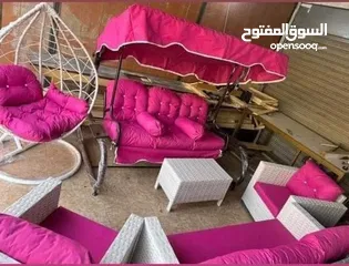  26 كنب رتان يتوفر خماسي 120 ويتوفر سباعي 170