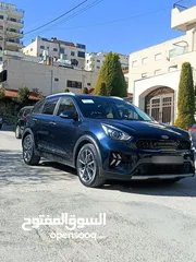  21 كيا نيرو 2020  تورينج لون كحلي سمارات فحص كامل جمرك حديث وارد كوري