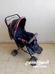  1 عربايه اطفال وكراسي