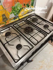  1 فرن غاز بلو ايطالي بحالة ممتازه