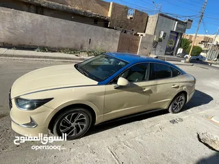  1 هيونداي سوناتا هايبرد 2023 تكسي دبي hyndai sonata hyprid 2023