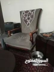  3 طقم كنب خشب سويد وزان اسفنج دانلوب بحاجة صيانة بسيطة للجادين