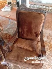  5 طقم كنب مستعم بس نظيف وكثير مشالله