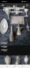  2 8قطع نحاس قديم اصلي للبيع 50 دينار