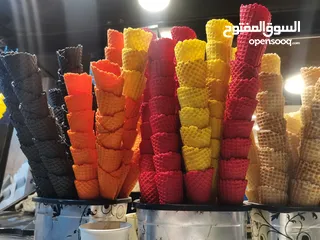  2 بسكوت محلى للبوظه العربية والايس كريم