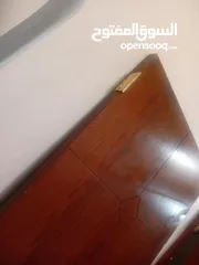  2 باب خشب صلد قشره بلوط