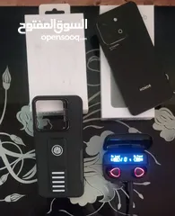  1 ( استعمال اسبوعين فقط )      HONOR  x6p      سبب البيع بحاجه لمصاري  +  على البيعه سماعات بلوث فخمات