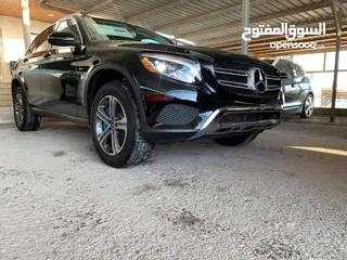  17 Mercedes Benz GLC350e    2019  Model   Hybrid PlugIn  السيارة فحص كامل  كلين تايتل