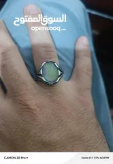 1 خاتم فضه مختوم 925