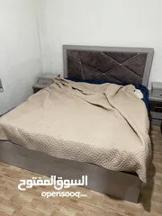  2 تخت لامينيت صندوق مع جك + كمدينتين