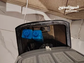  5 مبرد هواء من نوع جيباس - اير كولر - يعمل بحالة ممتازة حجرة ثلج وماء 7لتر  مع قطعتين Ice box