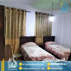  6 شقه مميزه مفروشه للايجار ذات موقع استراتيجي قرب مستشفى المستقبل - شارع نابلس مناسبه لعرسان و عائلات