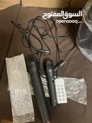  10 سماعة حفلات BT Speaker .. 15 inch  لا سلكية .. جديدة جدا استعمال مرة واحدة فقط . التواصل عبر الواتس