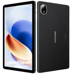  4 تابلت DOOGEE T30E 128GB لون اسود جديد لم يستخدم، مغلف من المتجر ومعه كيبورد بلوتوث، قابل للتفاوض.