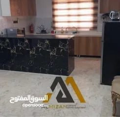  6 شقة مؤثثة بالكامل للإيجار حي صنعاء طابق اول