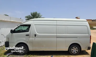  3 TOYOTA HIACE 2016 , HIGHROOF CARGO VAN , ACCIDENT FREE , GCC , 245000KMS