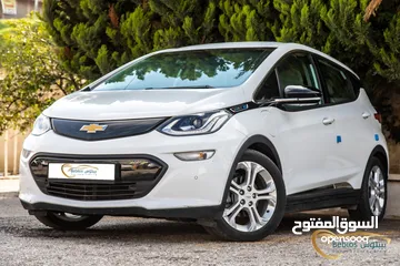  1 Chevrolet bolt ev 2019   كهربائية بالكامل  Full electric   السيارة بحالة ممتازة جدا