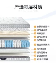  2 MATTRESS,POCKET SPRING