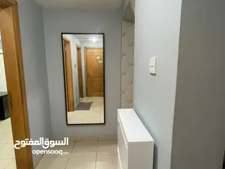  11 شقه مفروش غرفه وصاله للايجار الشهري بعجمان منطقه الحميديه ، شارع الجامعه