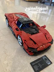  1 1:8 Ferrari Daytona SP3 – High-Detail Technic-Style Construction Model