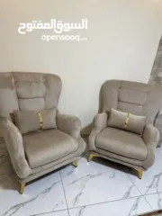  3 طقم كنب- طقم صالون