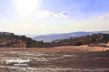  4 الأردن-عمان الغربيه - بدرالجديدة -الكاشف ارض مميزه للبيع 1200م باطلاله غربيه عاليه وجميله جدا