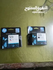  3 new for HP print 305 123 black and 123 colour